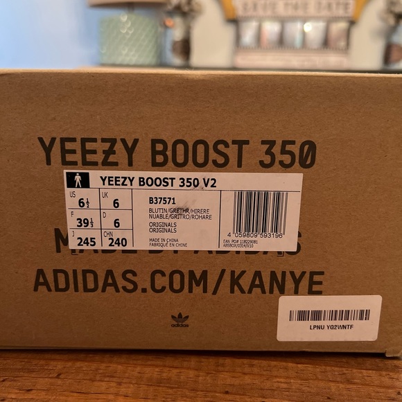 Adidas Yeezy Boost 350 V2 Blue Tint
